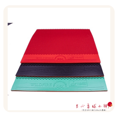 【 Der Materialspezialist 】德國材料專家 膠皮 長顆粒 - Wildfire 野火7